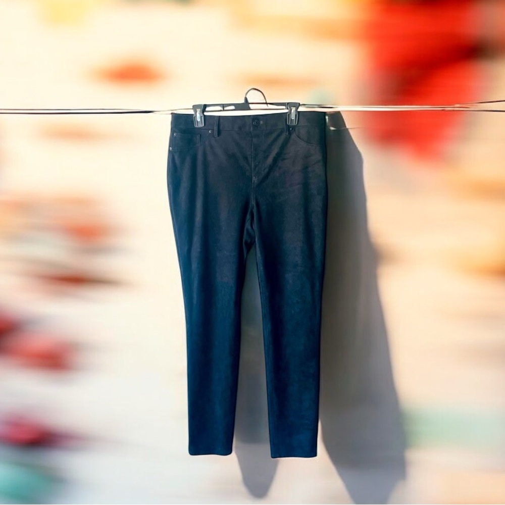 Chico black suede women’s pants